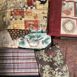 Autumn 9 3/8 yds cotton & flannel